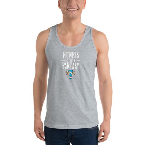 Fitness is not a Fantasy - 8-bit - Tank Top