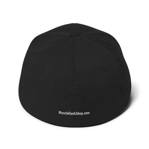 MuscleGeek Hat - Logo - Structured Twill Cap